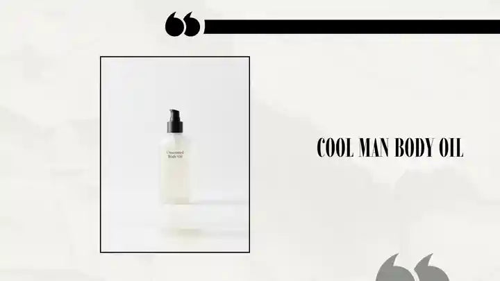 Cool Man Body Oil by@Outfy